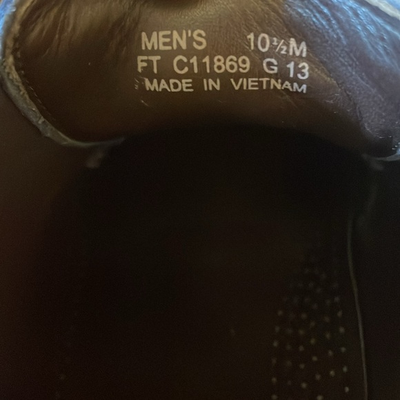 Blue suede Cole Haan dress shoes. - Picture 7 of 7